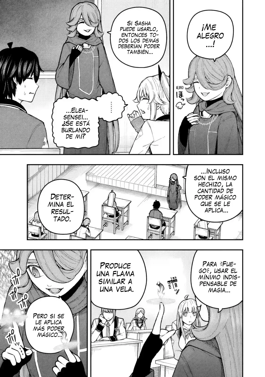 Gomi Ika da to Tsuihousareta Shounin, Jitsu wa Zensei Kenja Desu ~Shijou Saikyou no Kenja, Sekai Saikou Hou no Gakuen ni Kayou~ capítulo 10.1 página 6