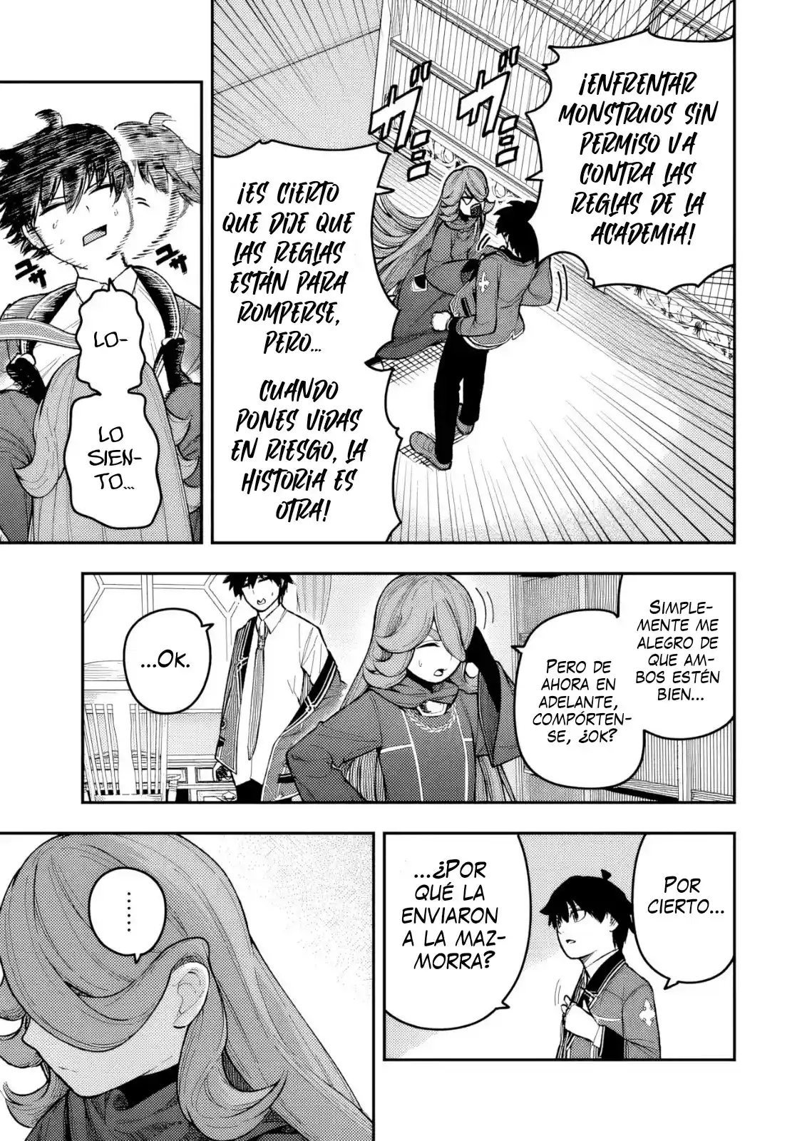Gomi Ika da to Tsuihousareta Shounin, Jitsu wa Zensei Kenja Desu ~Shijou Saikyou no Kenja, Sekai Saikou Hou no Gakuen ni Kayou~ capítulo 10.2 página 9