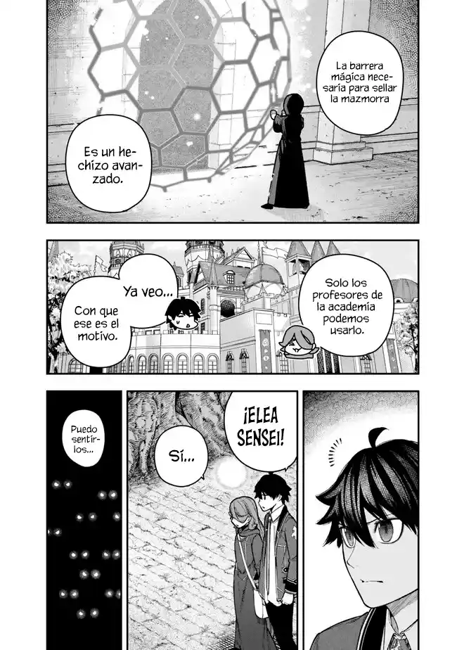 Gomi Ika da to Tsuihousareta Shounin, Jitsu wa Zensei Kenja Desu ~Shijou Saikyou no Kenja, Sekai Saikou Hou no Gakuen ni Kayou~ capítulo 11.1 página 6