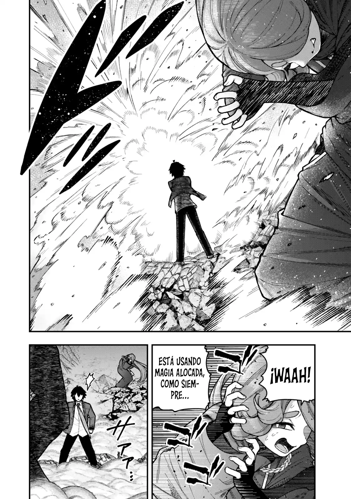 Gomi Ika da to Tsuihousareta Shounin, Jitsu wa Zensei Kenja Desu ~Shijou Saikyou no Kenja, Sekai Saikou Hou no Gakuen ni Kayou~ capítulo 11.2 página 18