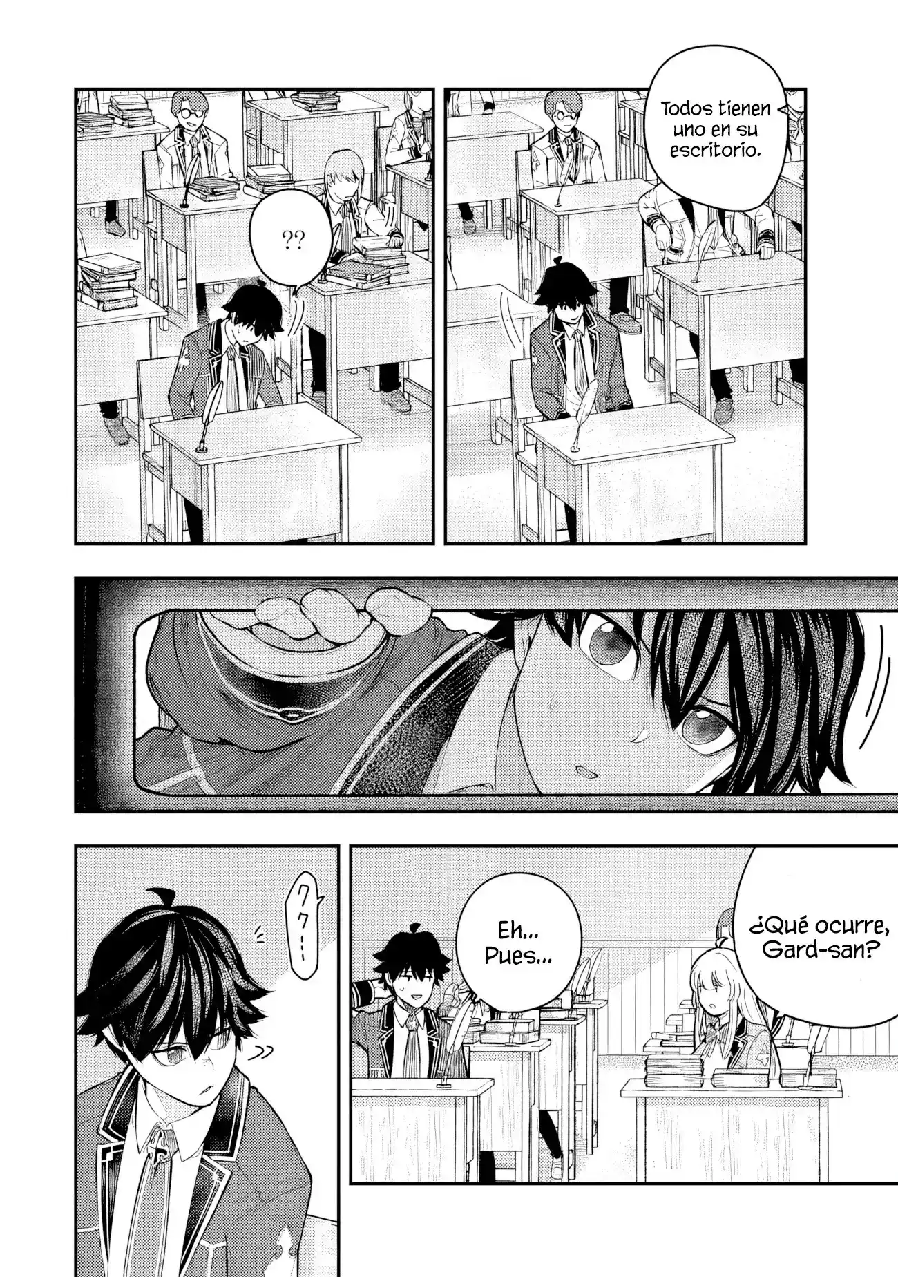 Gomi Ika da to Tsuihousareta Shounin, Jitsu wa Zensei Kenja Desu ~Shijou Saikyou no Kenja, Sekai Saikou Hou no Gakuen ni Kayou~ capítulo 5.2 página 6