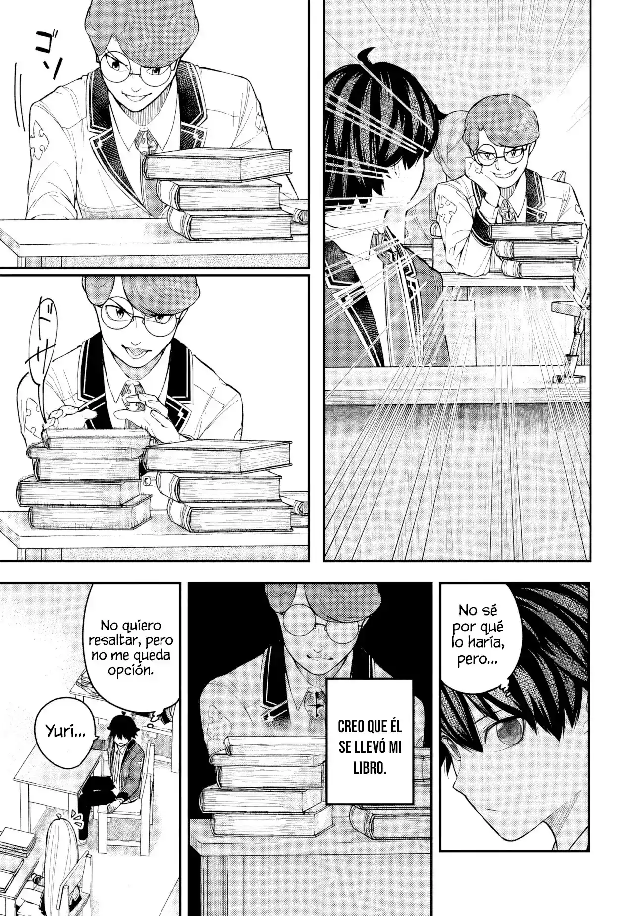 Gomi Ika da to Tsuihousareta Shounin, Jitsu wa Zensei Kenja Desu ~Shijou Saikyou no Kenja, Sekai Saikou Hou no Gakuen ni Kayou~ capítulo 5.2 página 7