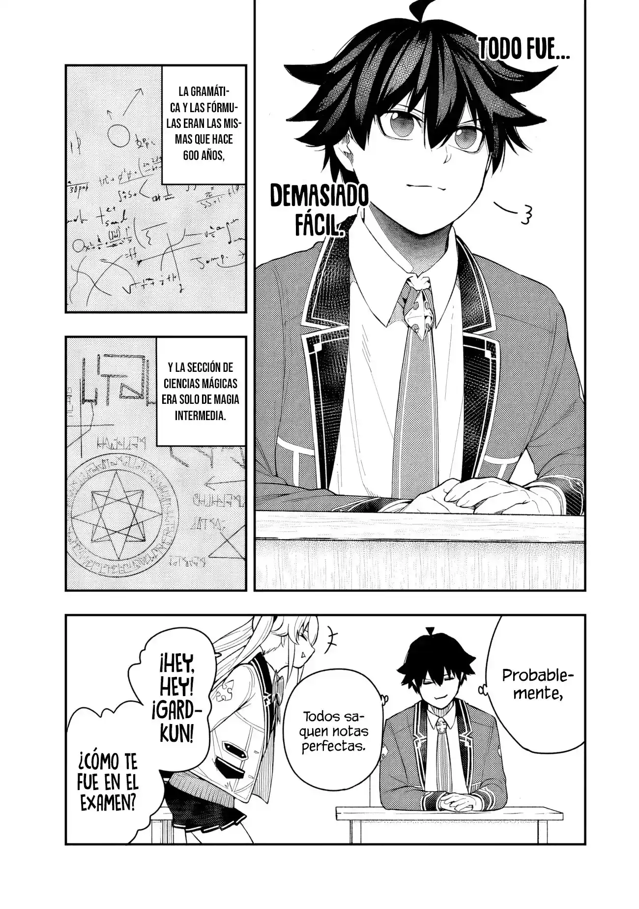 Gomi Ika da to Tsuihousareta Shounin, Jitsu wa Zensei Kenja Desu ~Shijou Saikyou no Kenja, Sekai Saikou Hou no Gakuen ni Kayou~ capítulo 5.2 página 17
