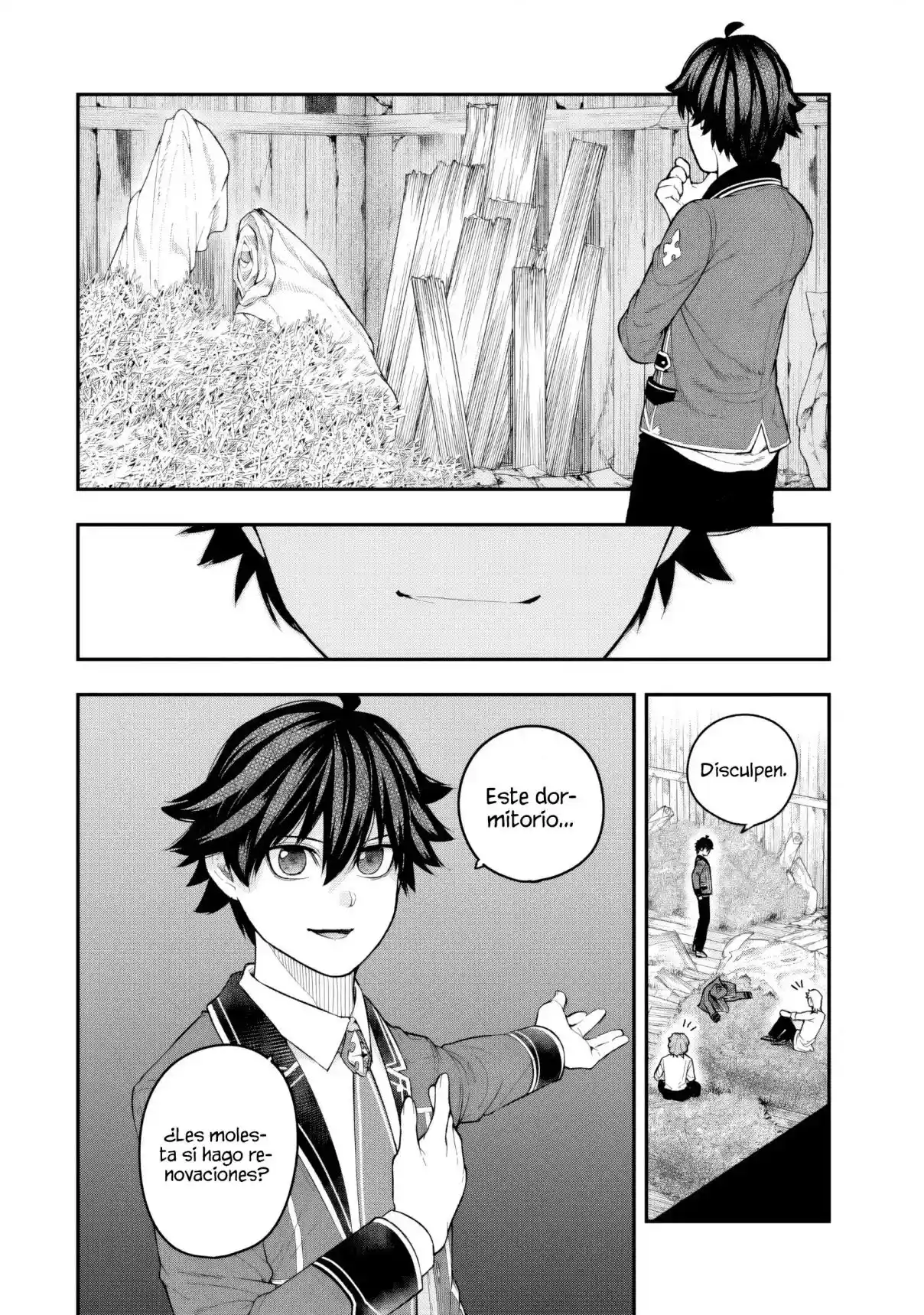 Gomi Ika da to Tsuihousareta Shounin, Jitsu wa Zensei Kenja Desu ~Shijou Saikyou no Kenja, Sekai Saikou Hou no Gakuen ni Kayou~ capítulo 5.3 página 8