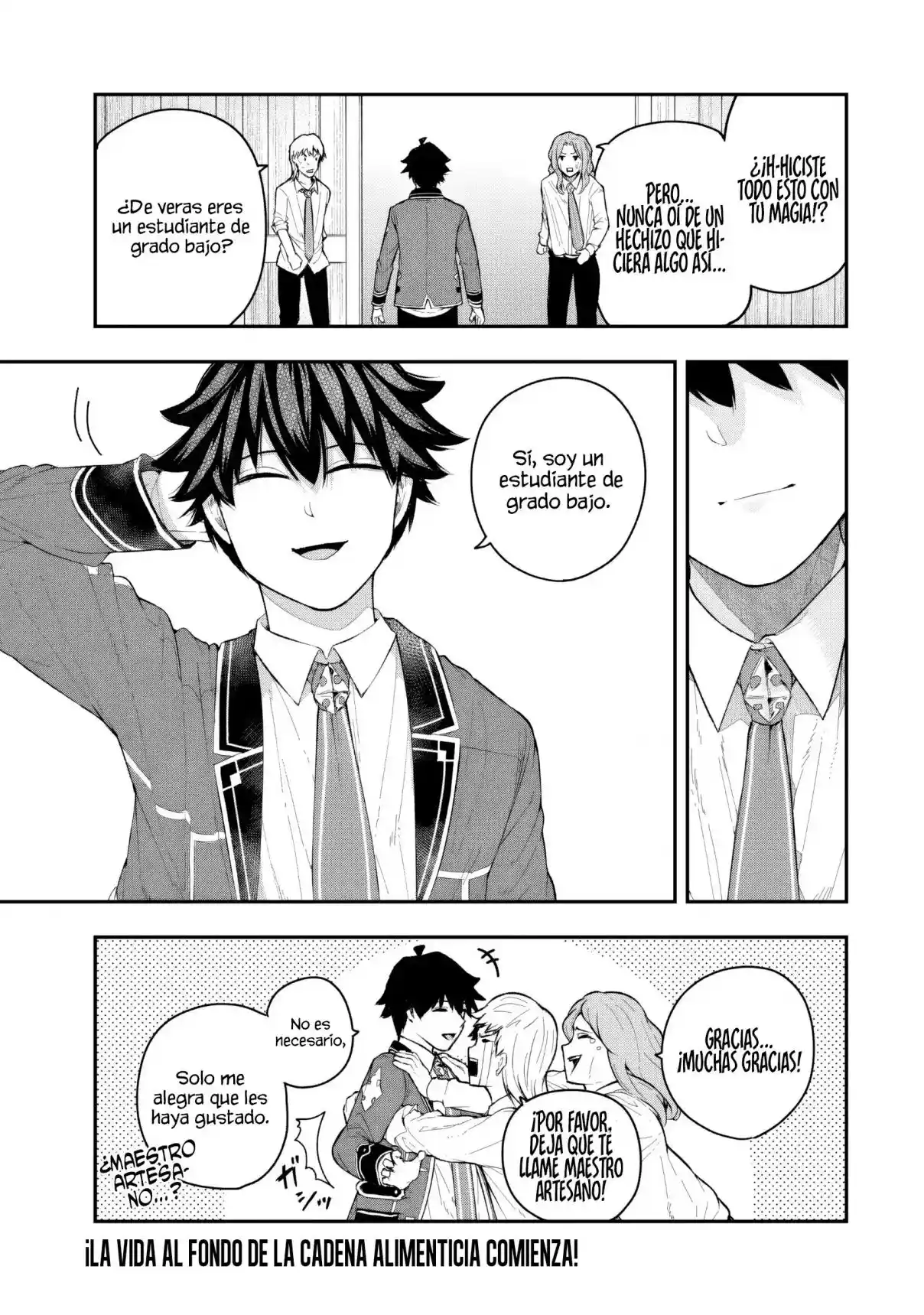 Gomi Ika da to Tsuihousareta Shounin, Jitsu wa Zensei Kenja Desu ~Shijou Saikyou no Kenja, Sekai Saikou Hou no Gakuen ni Kayou~ capítulo 5.3 página 17