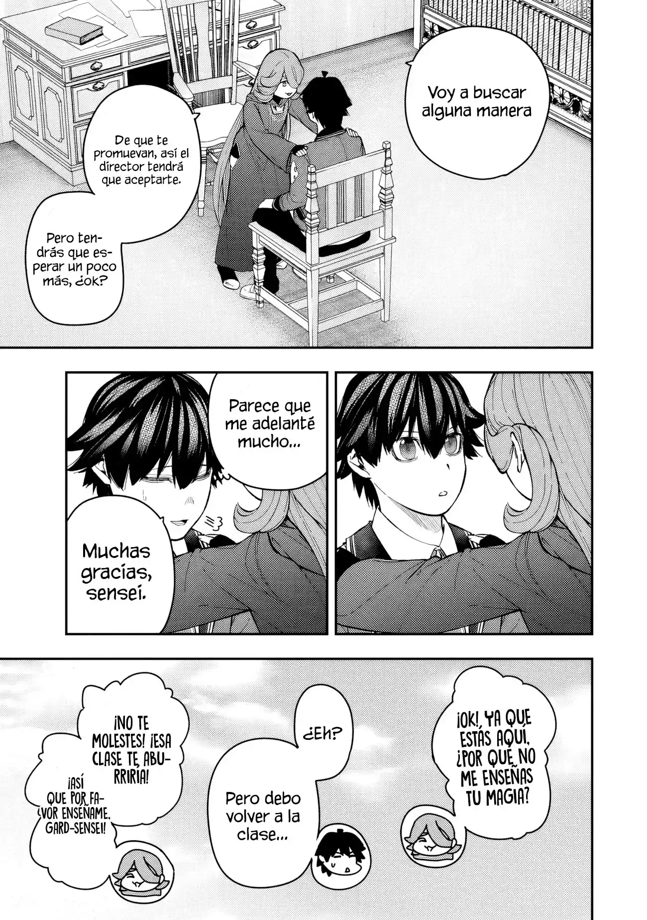 Gomi Ika da to Tsuihousareta Shounin, Jitsu wa Zensei Kenja Desu ~Shijou Saikyou no Kenja, Sekai Saikou Hou no Gakuen ni Kayou~ capítulo 6.2 página 9