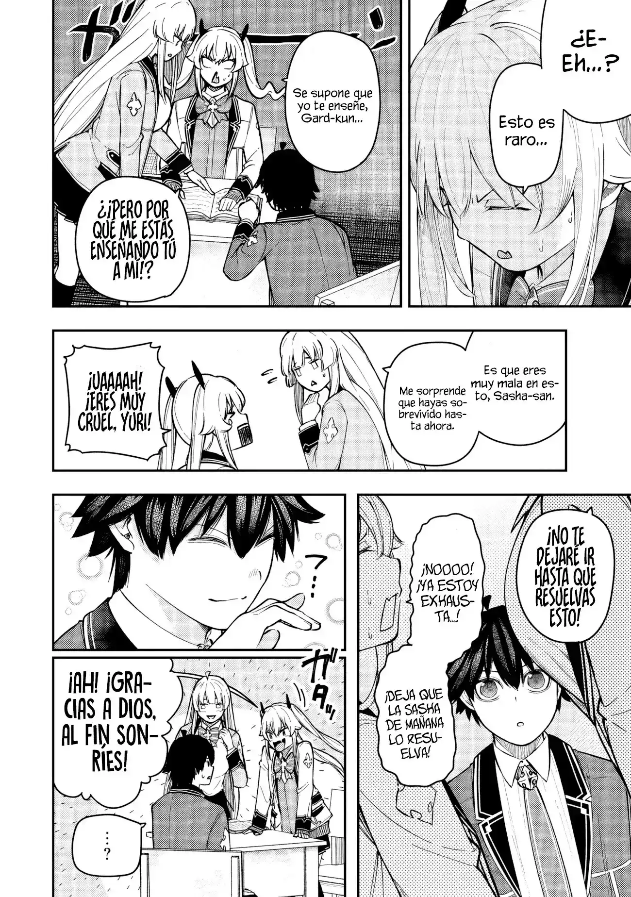 Gomi Ika da to Tsuihousareta Shounin, Jitsu wa Zensei Kenja Desu ~Shijou Saikyou no Kenja, Sekai Saikou Hou no Gakuen ni Kayou~ capítulo 6.2 página 14