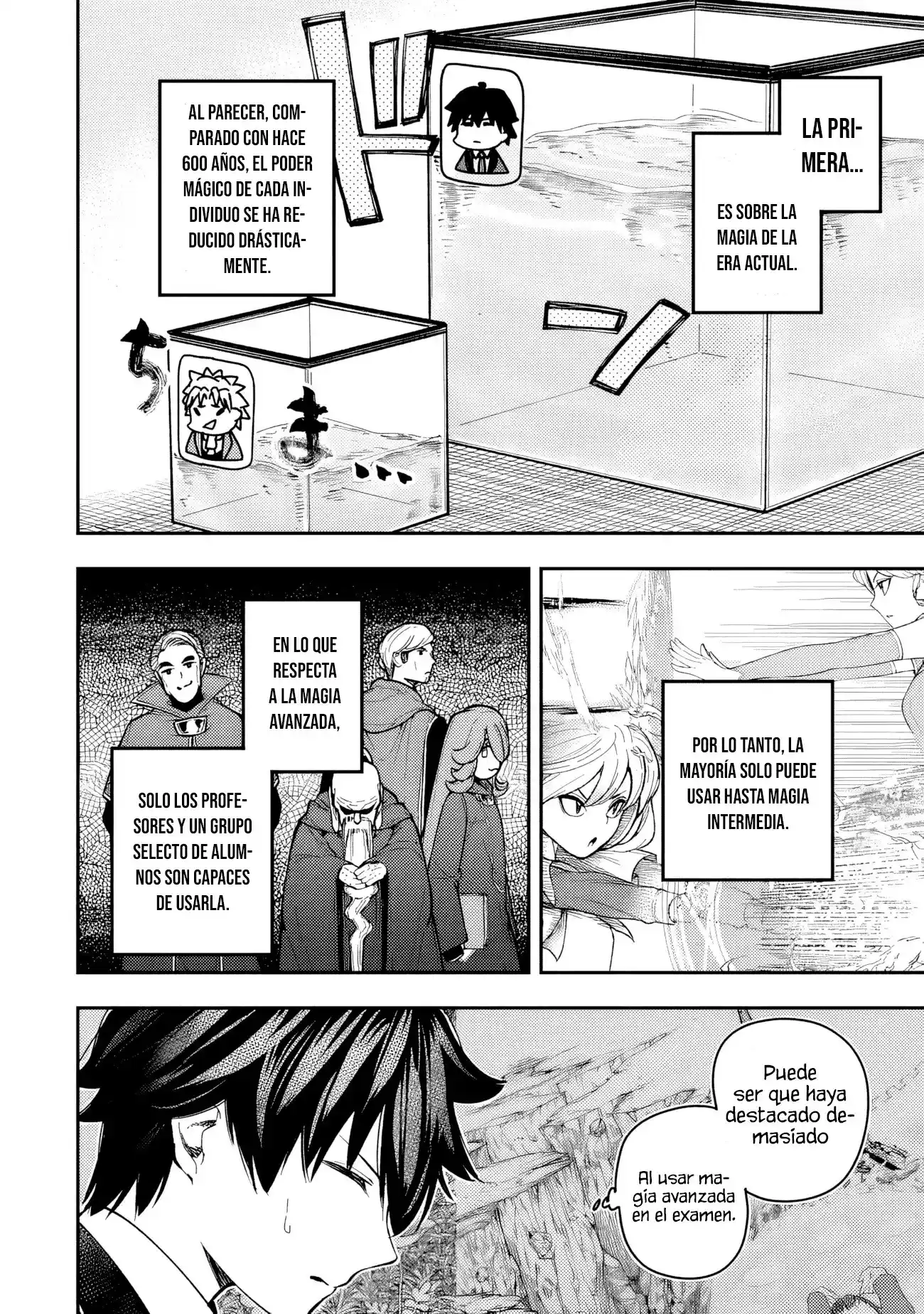 Gomi Ika da to Tsuihousareta Shounin, Jitsu wa Zensei Kenja Desu ~Shijou Saikyou no Kenja, Sekai Saikou Hou no Gakuen ni Kayou~ capítulo 7.1 página 5