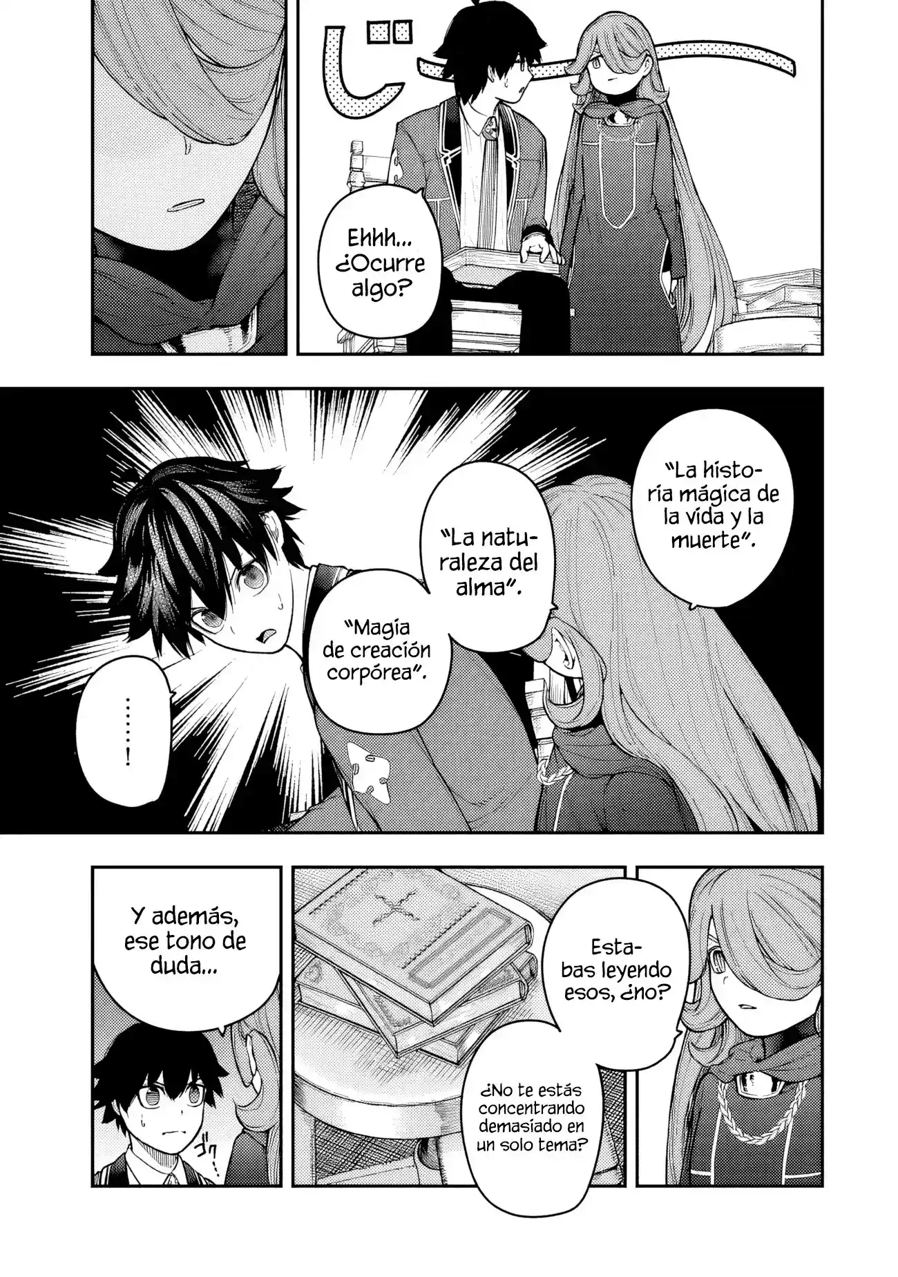 Gomi Ika da to Tsuihousareta Shounin, Jitsu wa Zensei Kenja Desu ~Shijou Saikyou no Kenja, Sekai Saikou Hou no Gakuen ni Kayou~ capítulo 7.1 página 8