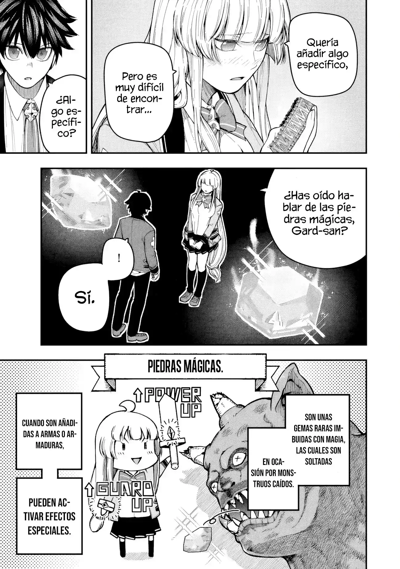 Gomi Ika da to Tsuihousareta Shounin, Jitsu wa Zensei Kenja Desu ~Shijou Saikyou no Kenja, Sekai Saikou Hou no Gakuen ni Kayou~ capítulo 7.2 página 9