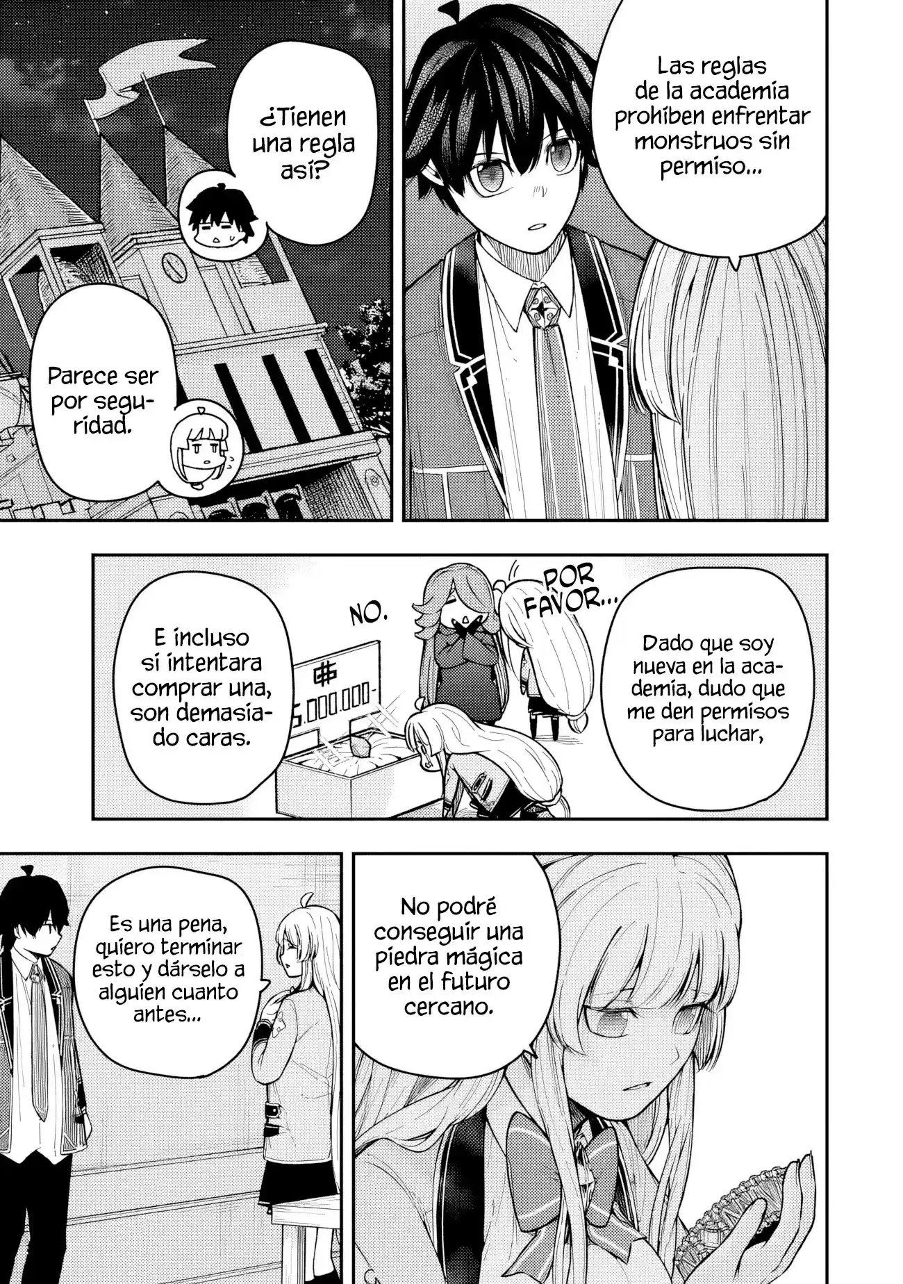 Gomi Ika da to Tsuihousareta Shounin, Jitsu wa Zensei Kenja Desu ~Shijou Saikyou no Kenja, Sekai Saikou Hou no Gakuen ni Kayou~ capítulo 7.2 página 11