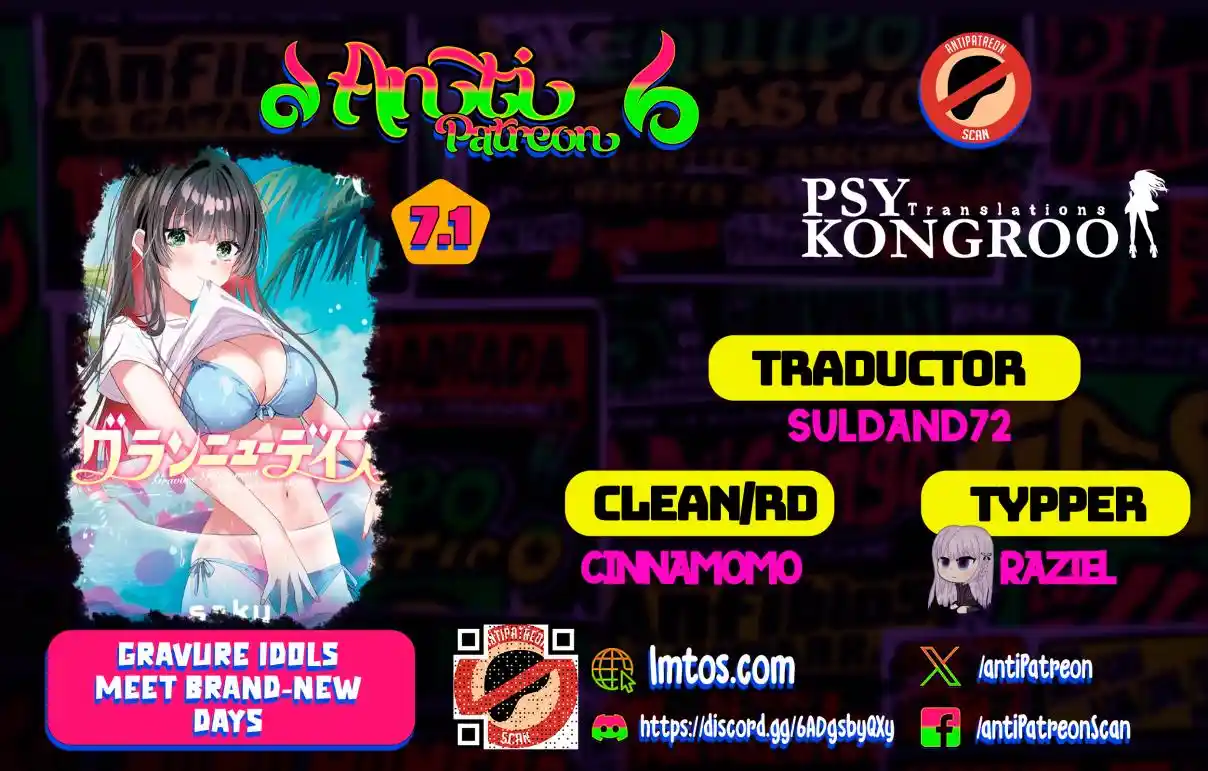 GRAVURE IDOLS MEET BRAND-NEW DAYS - Capítulo 7.1 - Página 1 - LectorTMOo
