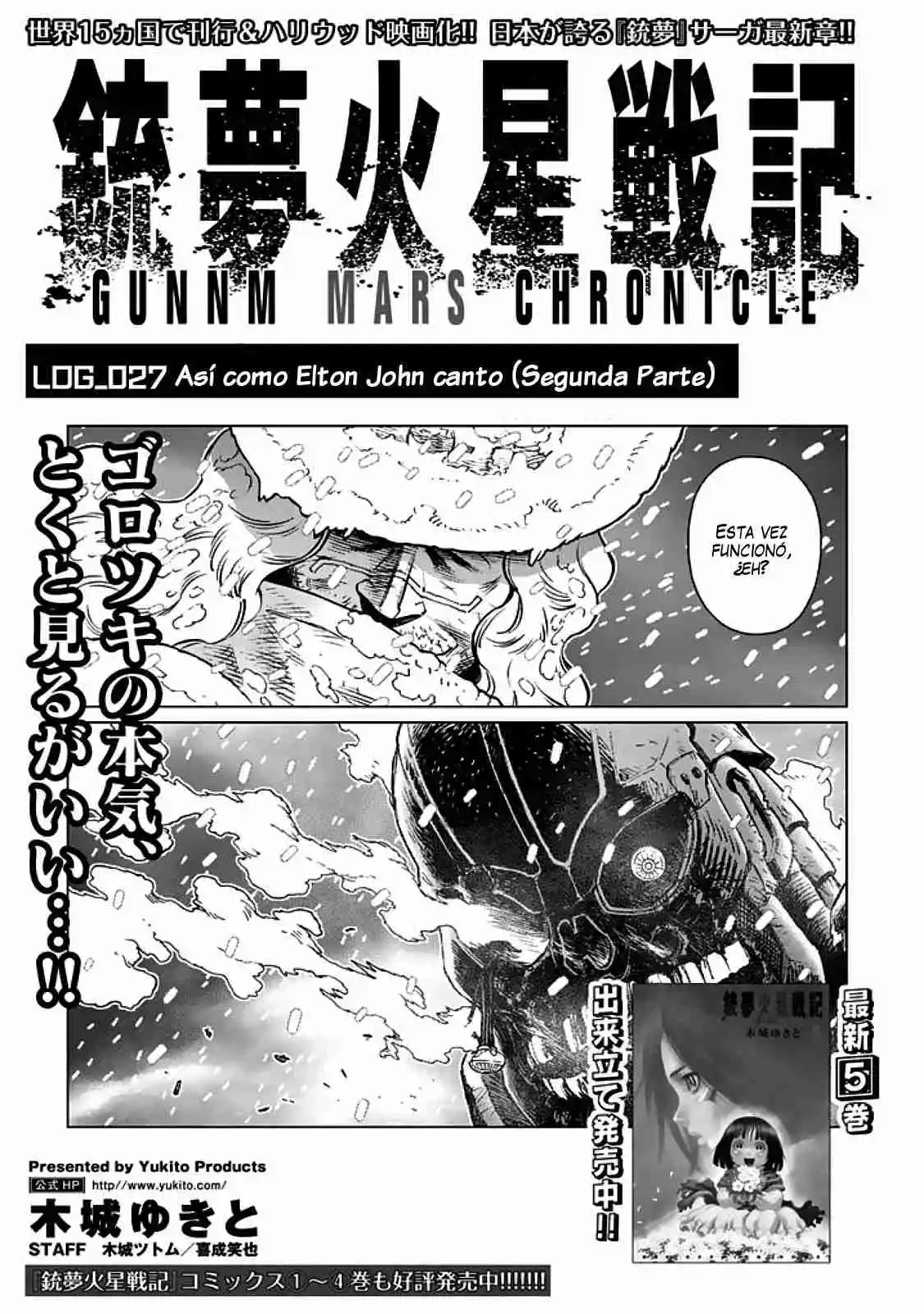 GUNNM Battle Angel Alita Mars War Chronicle - Capítulo 27 - Página 21 - LectorTMOo