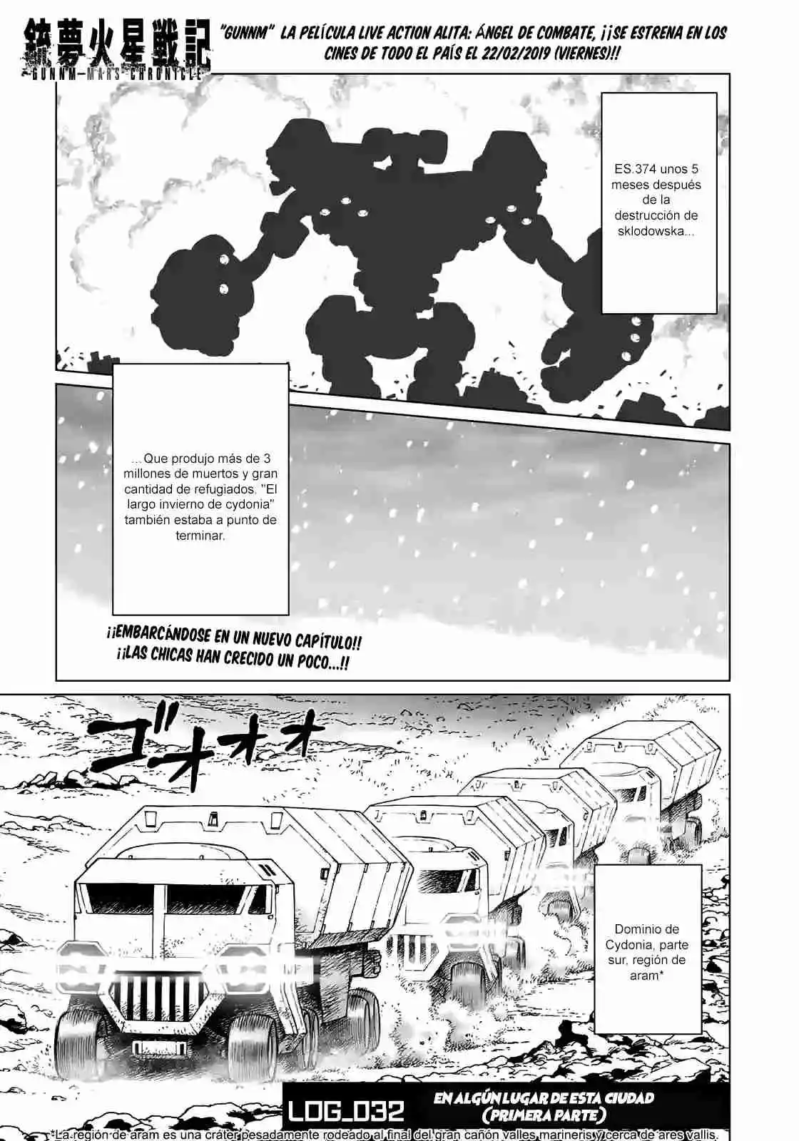 GUNNM Battle Angel Alita Mars War Chronicle - Capítulo 32 - Página 3 - LectorTMOo