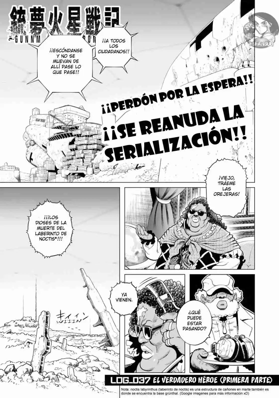 GUNNM Battle Angel Alita Mars War Chronicle - Capítulo 37 - Página 2 - LectorTMOo