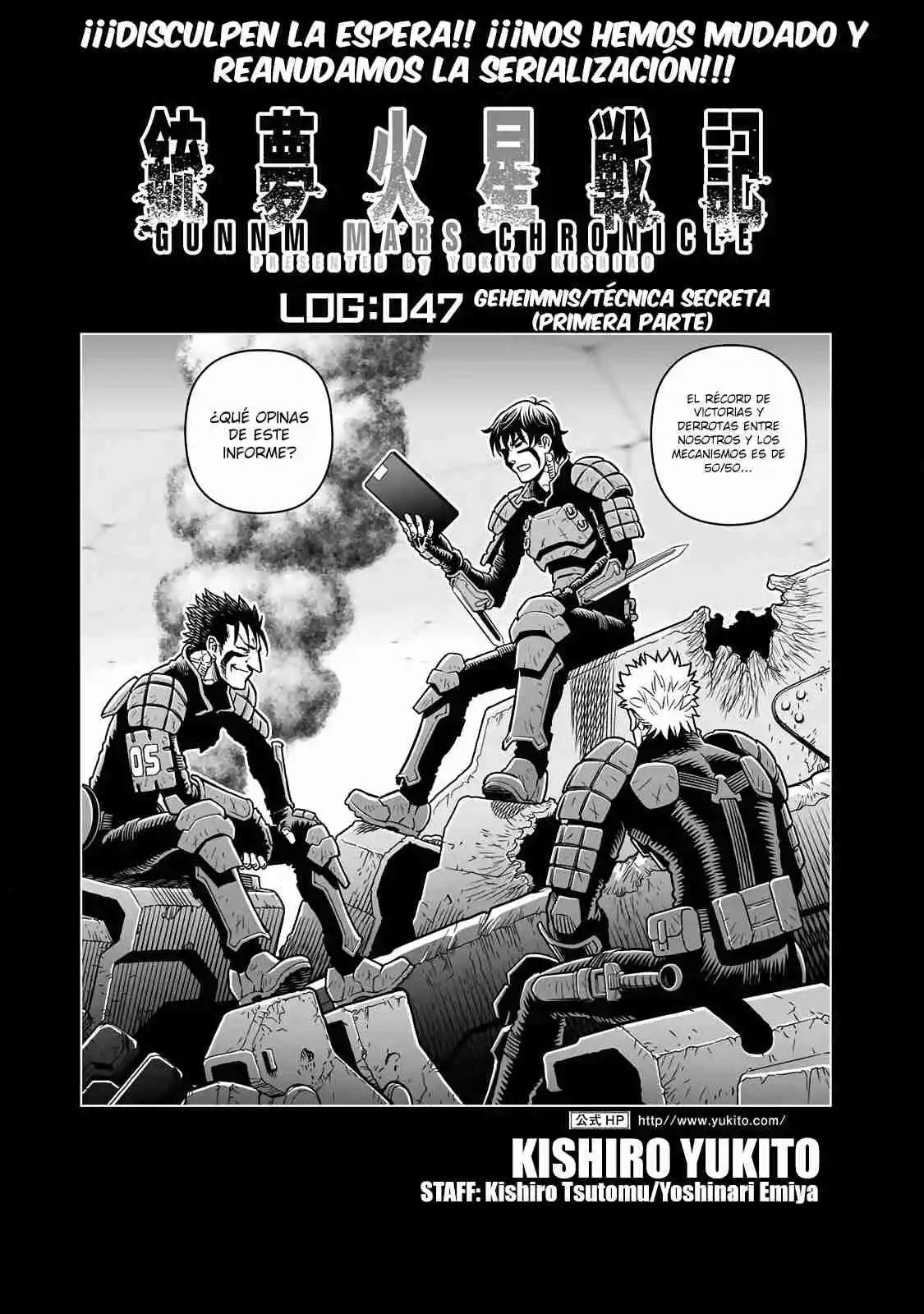 GUNNM Battle Angel Alita Mars War Chronicle - Capítulo 47 - Página 3 - LectorTMOo