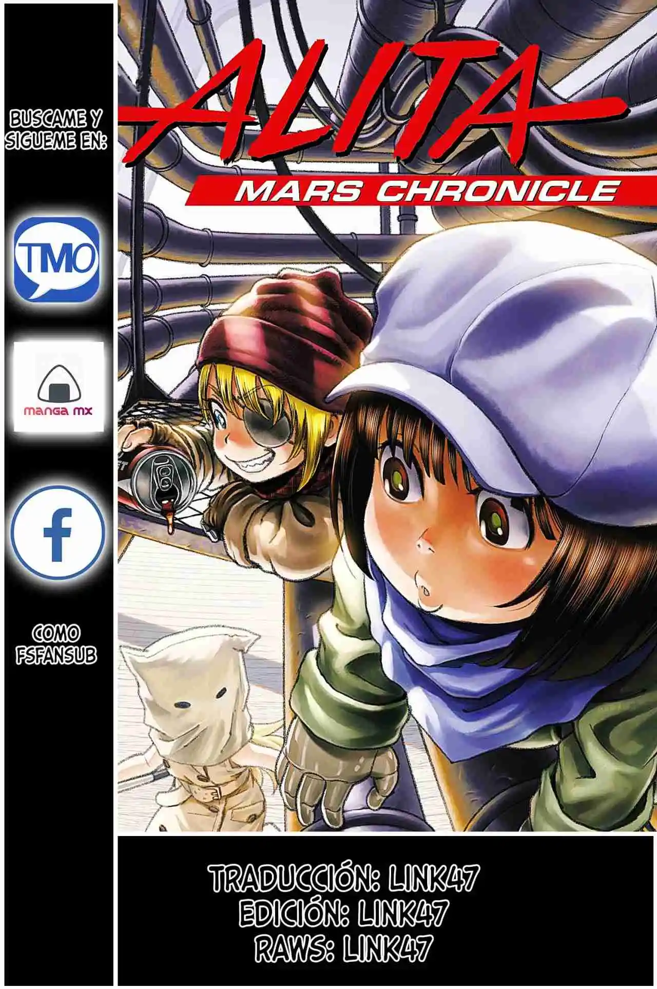 GUNNM Battle Angel Alita Mars War Chronicle - Capítulo 55 - Página 1 - LectorTMOo
