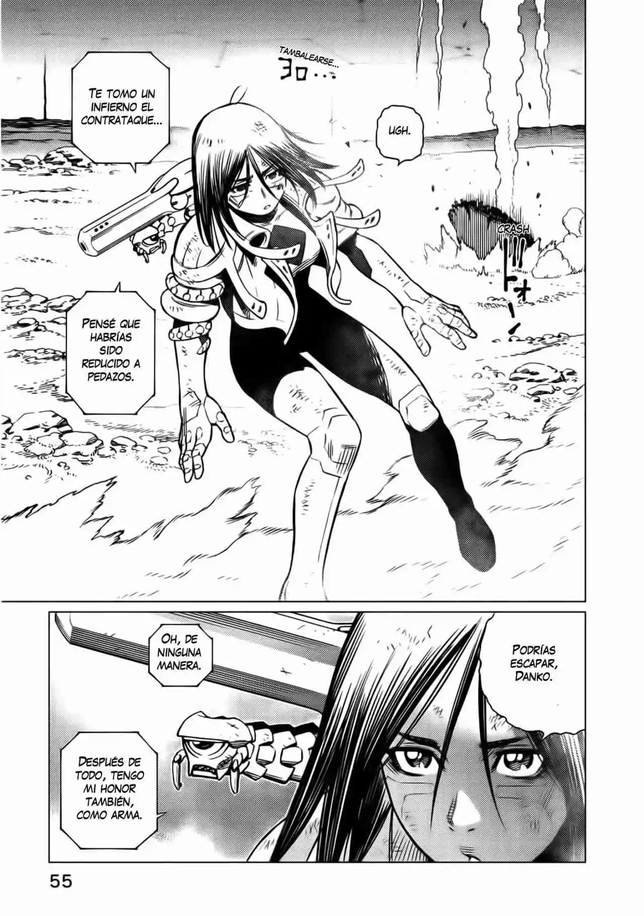 GUNNM Battle Angel Alita Mars War Chronicle - Capítulo 8.20 - Página 6 - LectorTMOo