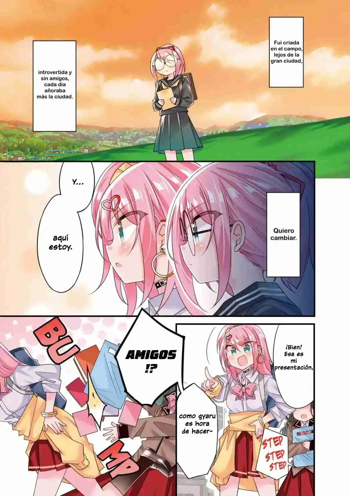 Gyaru To Nekura No Kyuuketsu Kankei - Capítulo 1 - Página 6 - LectorTMOo