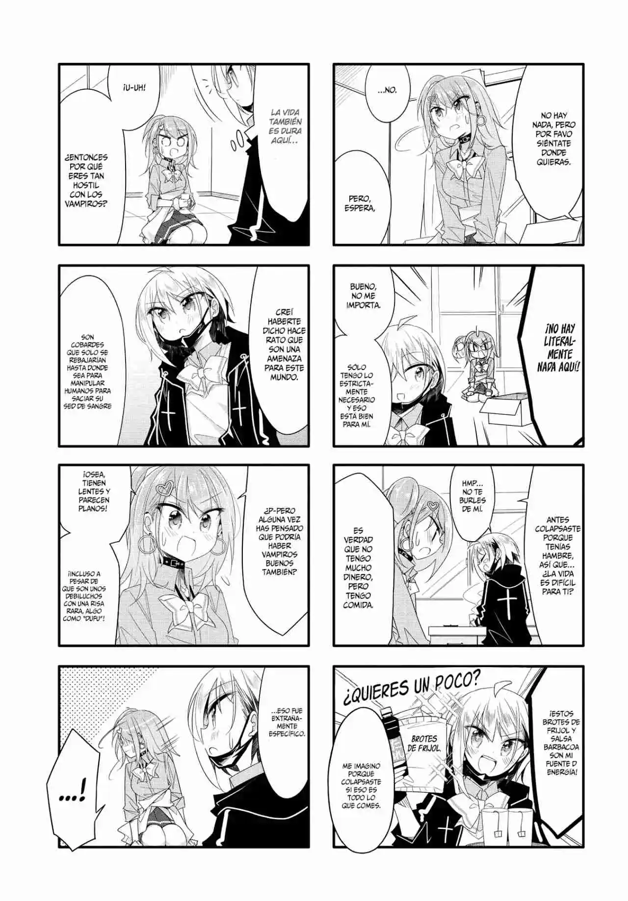 Gyaru To Nekura No Kyuuketsu Kankei - Capítulo 10 - Página 4 - LectorTMOo