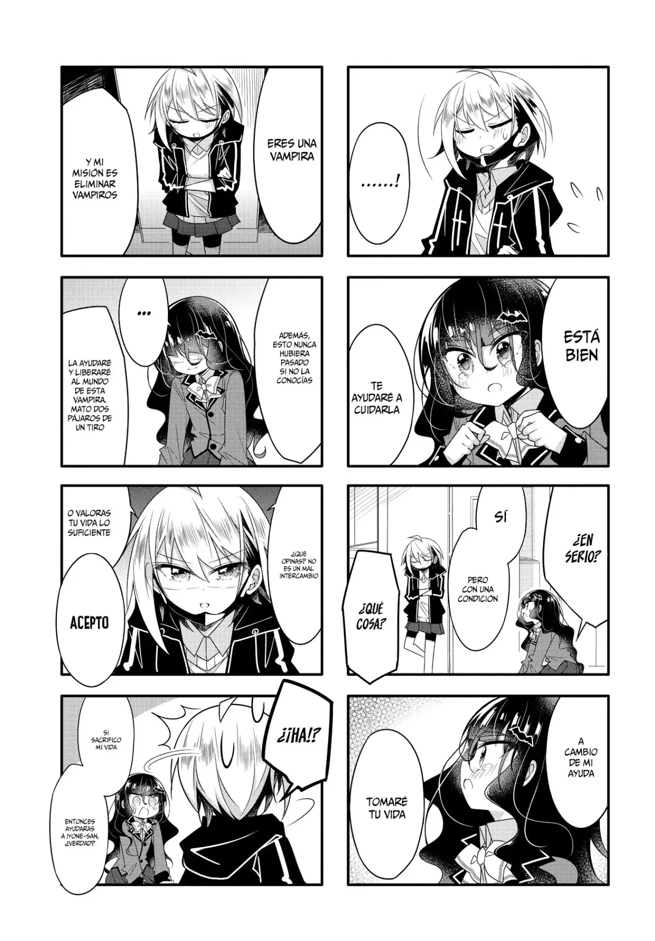 Gyaru To Nekura No Kyuuketsu Kankei - Capítulo 12 - Página 6 - LectorTMOo