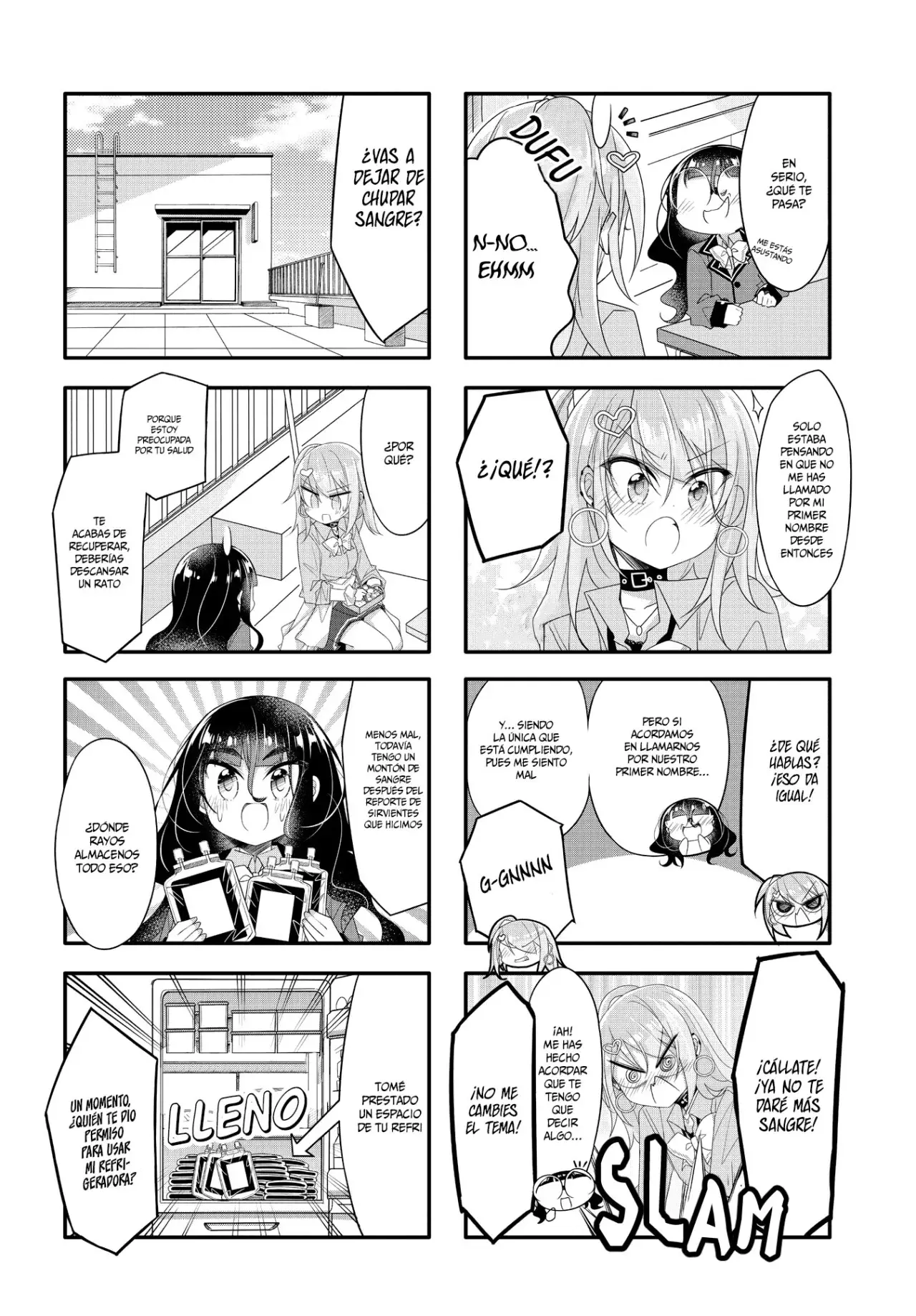 Gyaru To Nekura No Kyuuketsu Kankei - Capítulo 13 - Página 3 - LectorTMOo