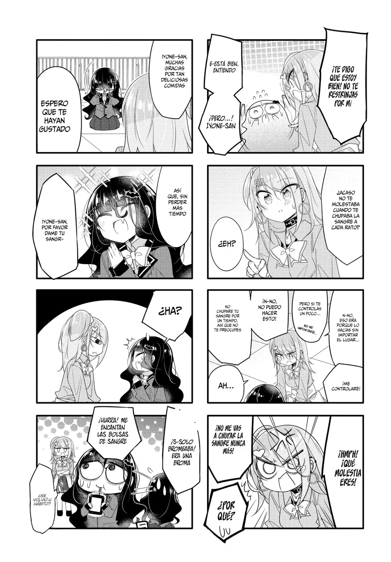 Gyaru To Nekura No Kyuuketsu Kankei - Capítulo 13 - Página 4 - LectorTMOo