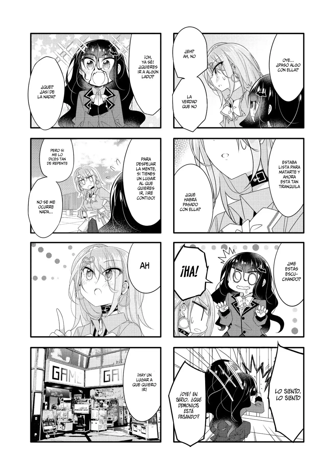 Gyaru To Nekura No Kyuuketsu Kankei - Capítulo 13 - Página 6 - LectorTMOo
