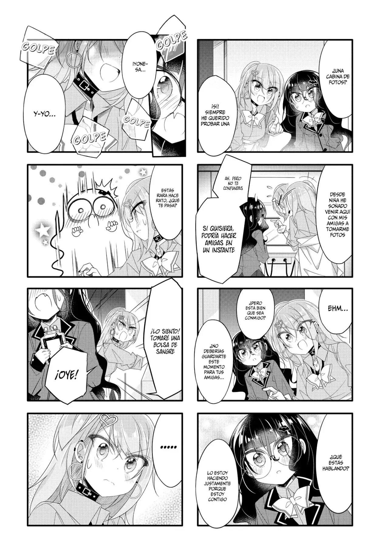 Gyaru To Nekura No Kyuuketsu Kankei - Capítulo 13 - Página 7 - LectorTMOo