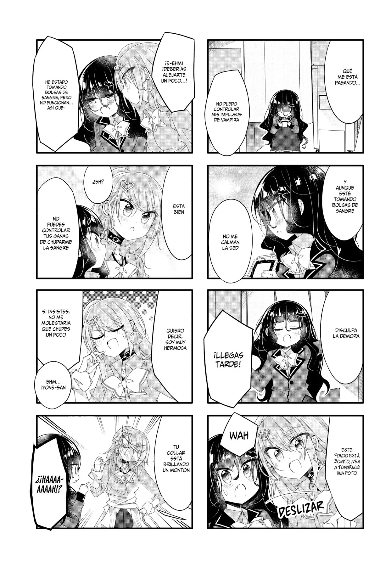 Gyaru To Nekura No Kyuuketsu Kankei - Capítulo 13 - Página 8 - LectorTMOo
