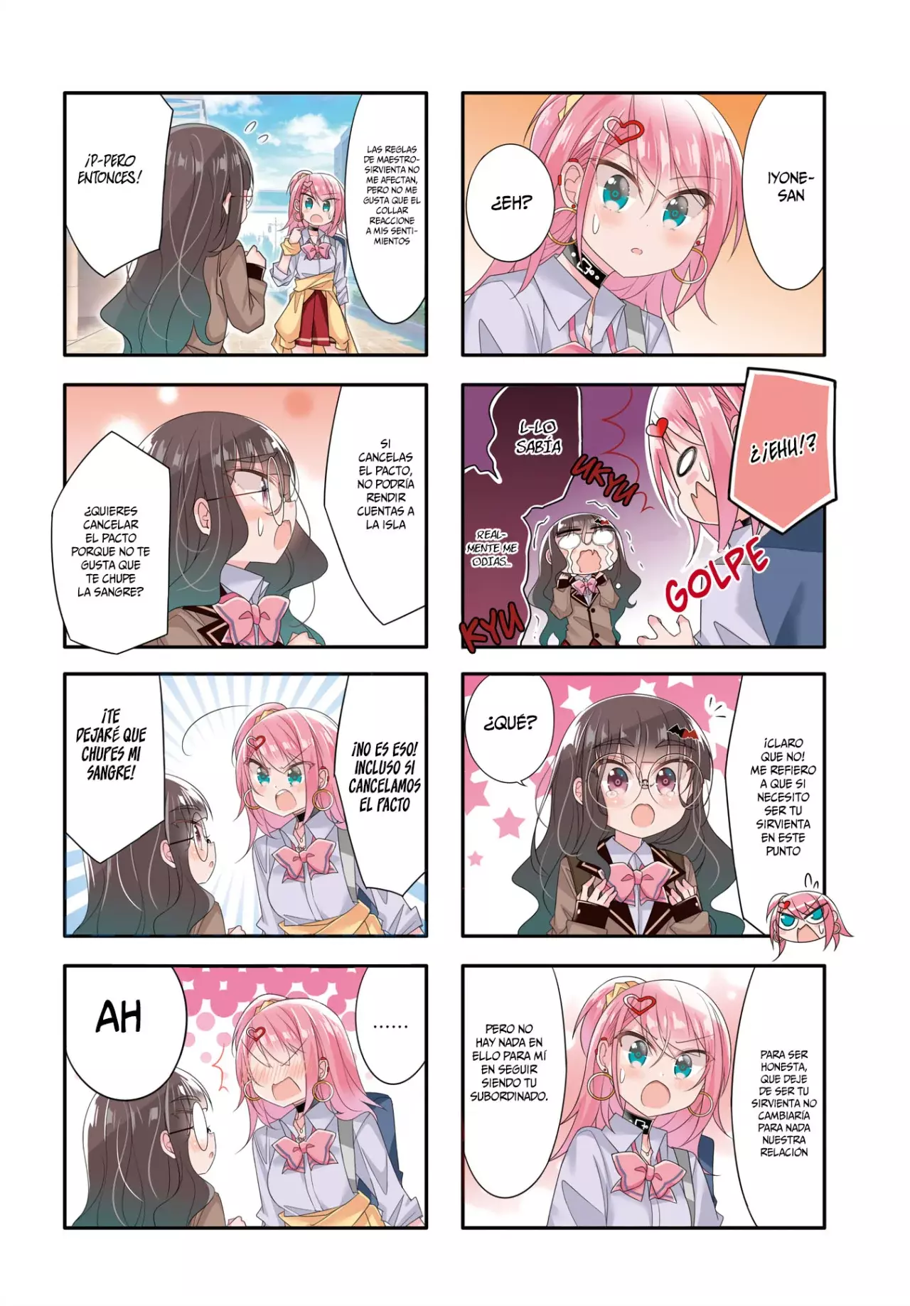 Gyaru To Nekura No Kyuuketsu Kankei - Capítulo 14 - Página 3 - LectorTMOo