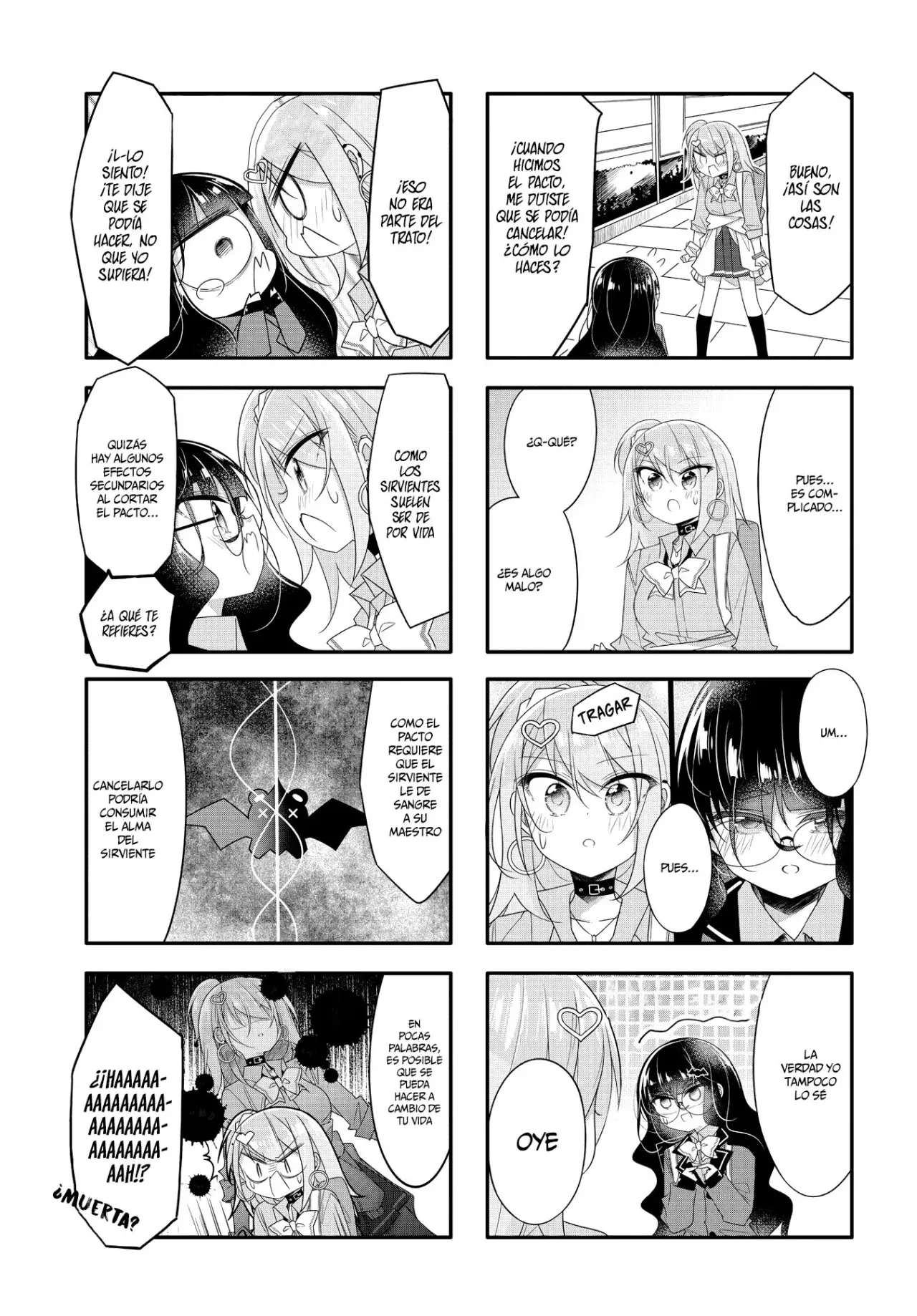 Gyaru To Nekura No Kyuuketsu Kankei - Capítulo 14 - Página 4 - LectorTMOo