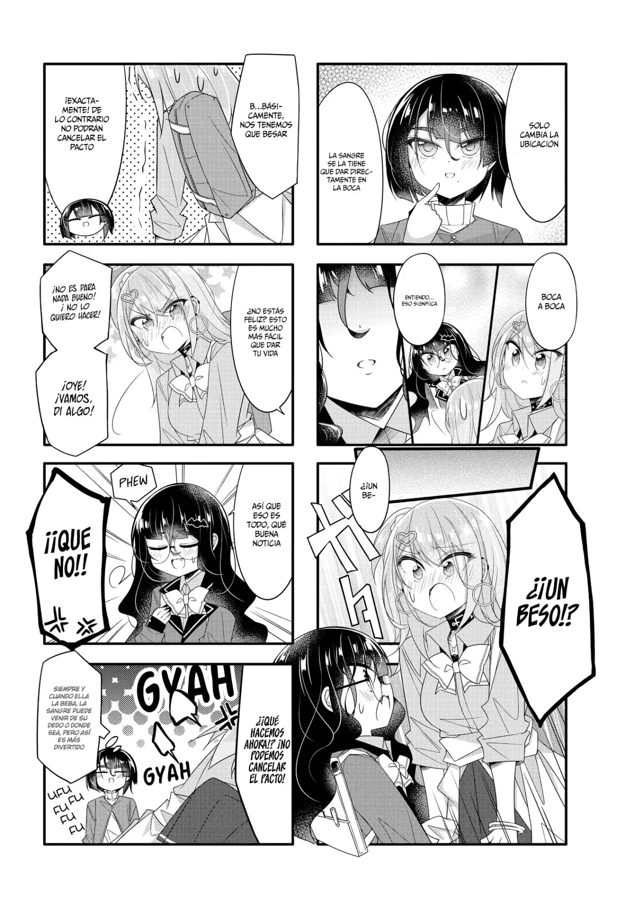Gyaru To Nekura No Kyuuketsu Kankei - Capítulo 14 - Página 9 - LectorTMOo