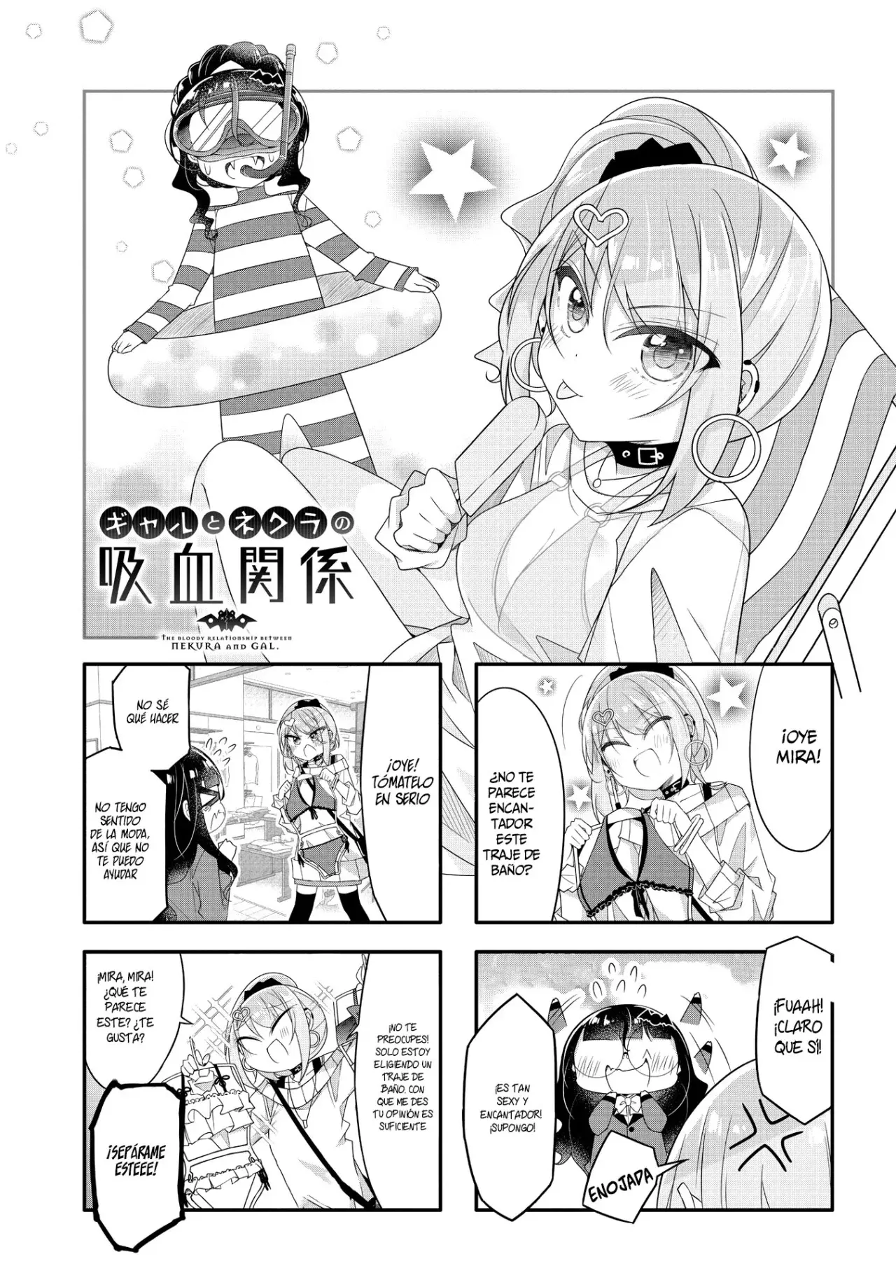 Gyaru To Nekura No Kyuuketsu Kankei - Capítulo 15 - Página 2 - LectorTMOo