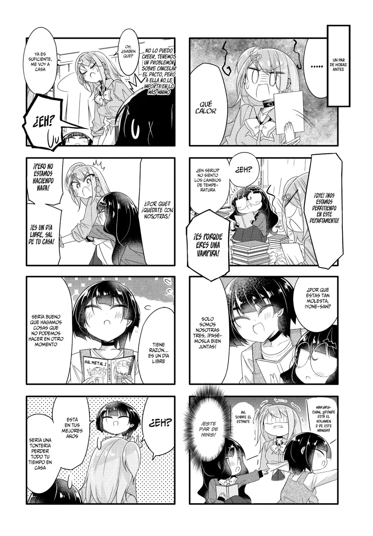 Gyaru To Nekura No Kyuuketsu Kankei - Capítulo 15 - Página 3 - LectorTMOo
