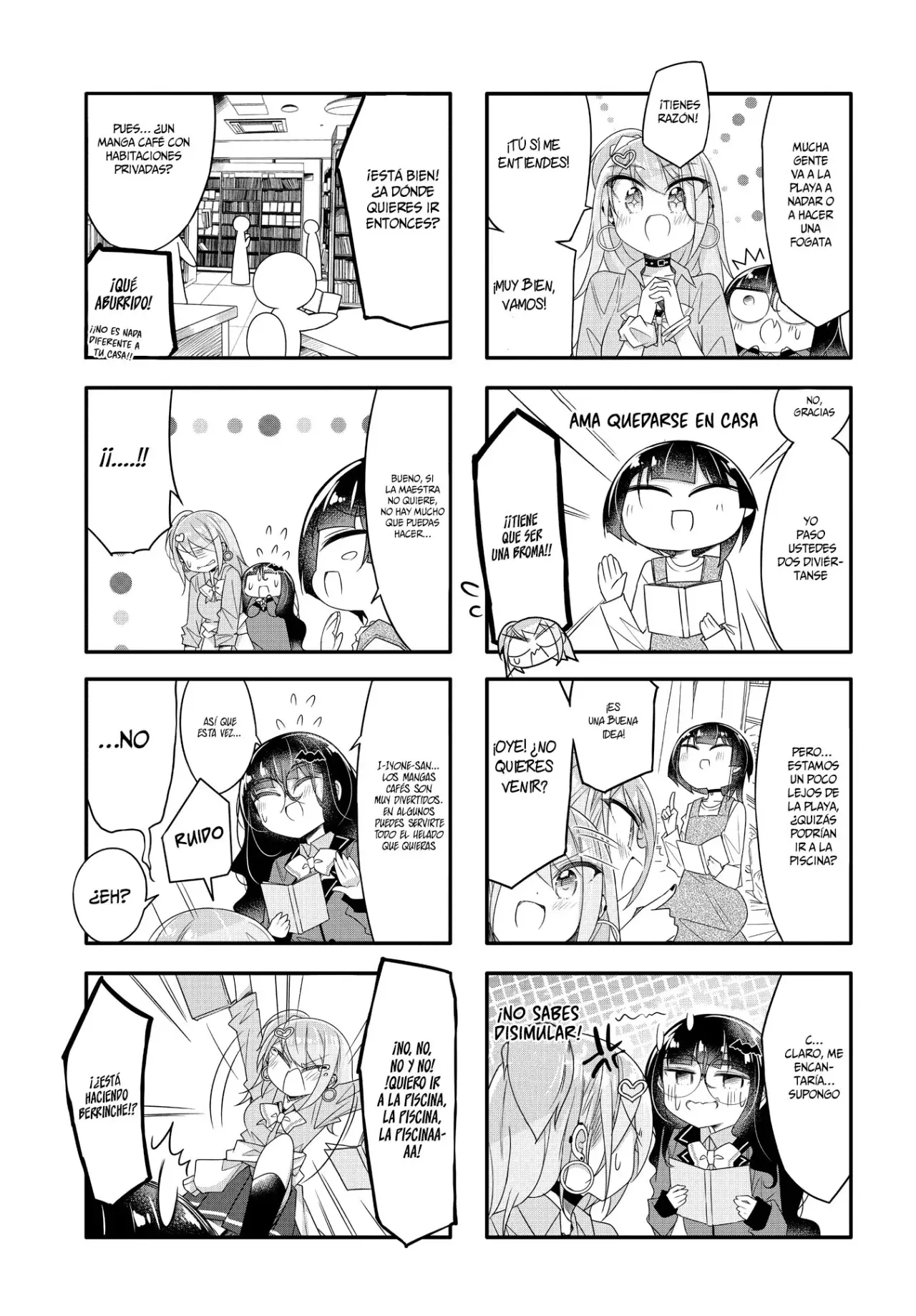 Gyaru To Nekura No Kyuuketsu Kankei - Capítulo 15 - Página 4 - LectorTMOo
