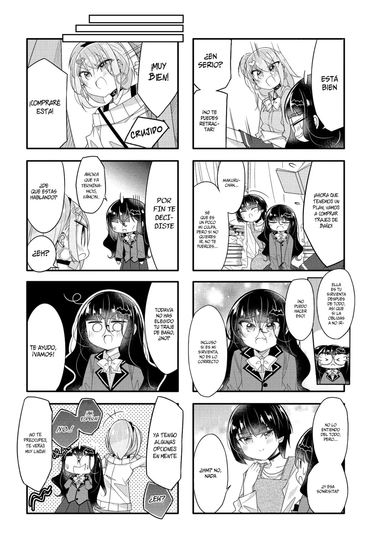 Gyaru To Nekura No Kyuuketsu Kankei - Capítulo 15 - Página 5 - LectorTMOo