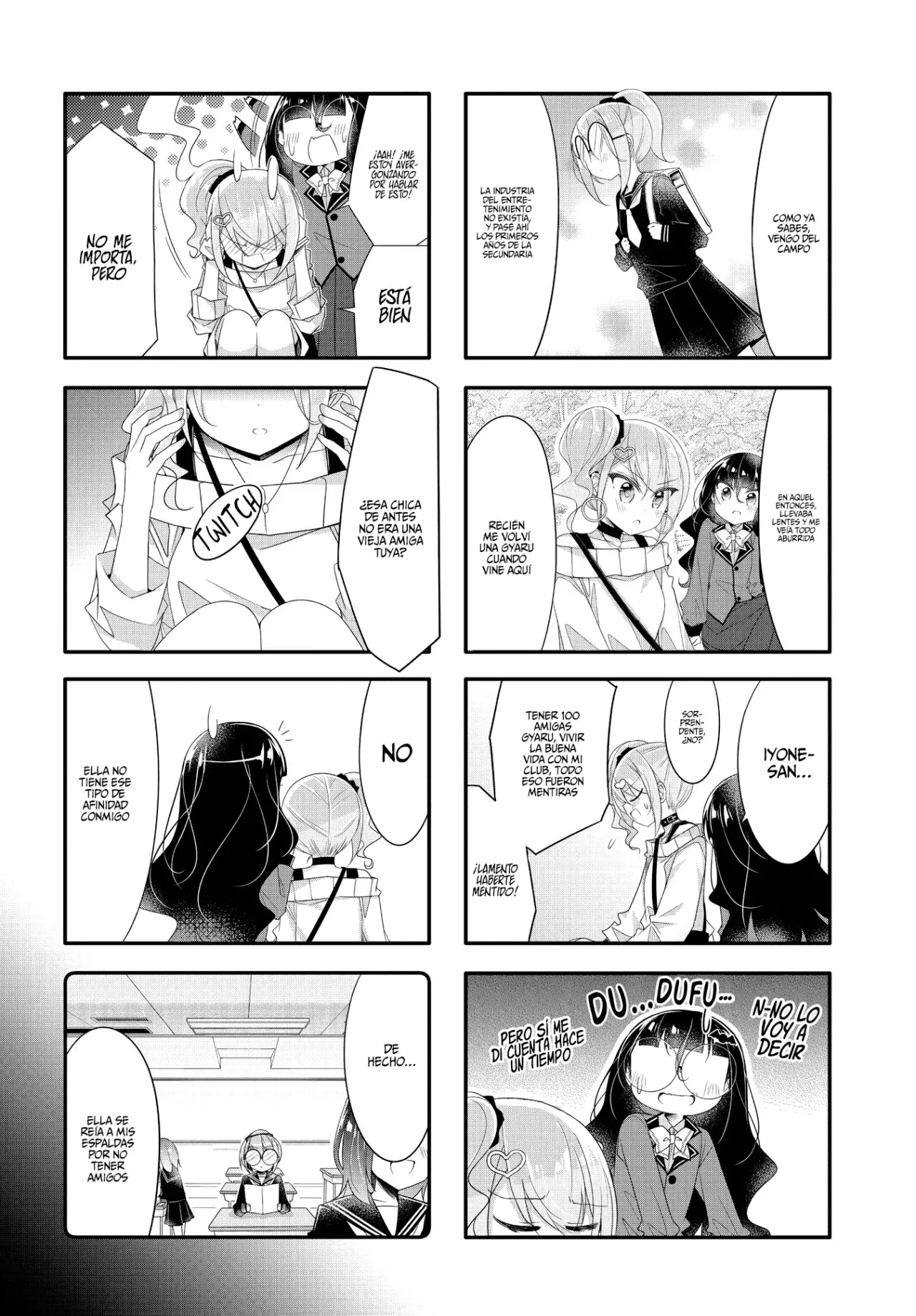 Gyaru To Nekura No Kyuuketsu Kankei - Capítulo 16 - Página 5 - LectorTMOo