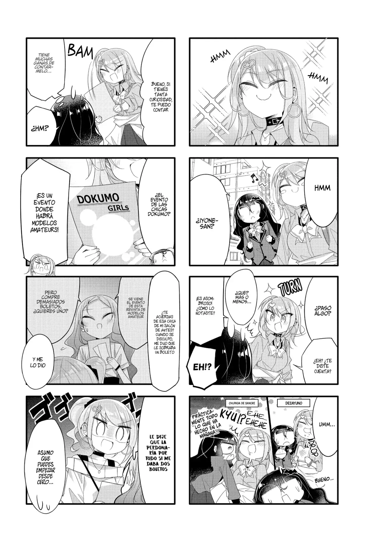 Gyaru To Nekura No Kyuuketsu Kankei - Capítulo 17 - Página 3 - LectorTMOo