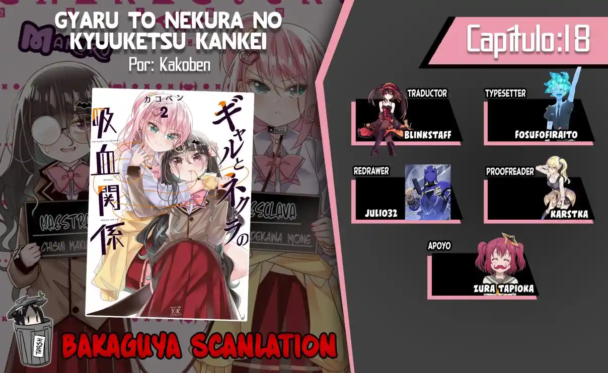 Gyaru To Nekura No Kyuuketsu Kankei - Capítulo 18 - Página 1 - LectorTMOo