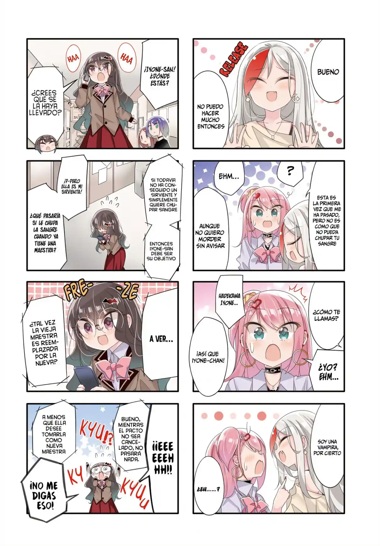 Gyaru To Nekura No Kyuuketsu Kankei - Capítulo 18 - Página 3 - LectorTMOo
