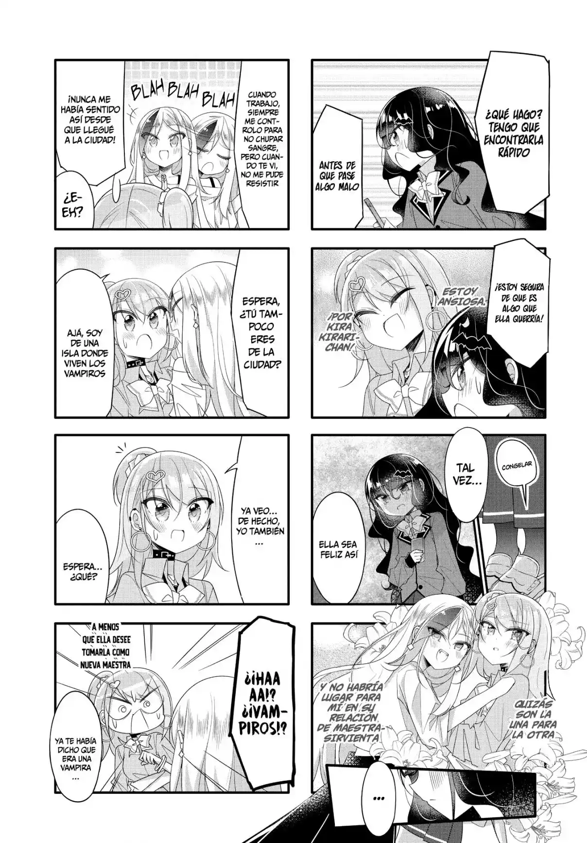 Gyaru To Nekura No Kyuuketsu Kankei - Capítulo 18 - Página 4 - LectorTMOo