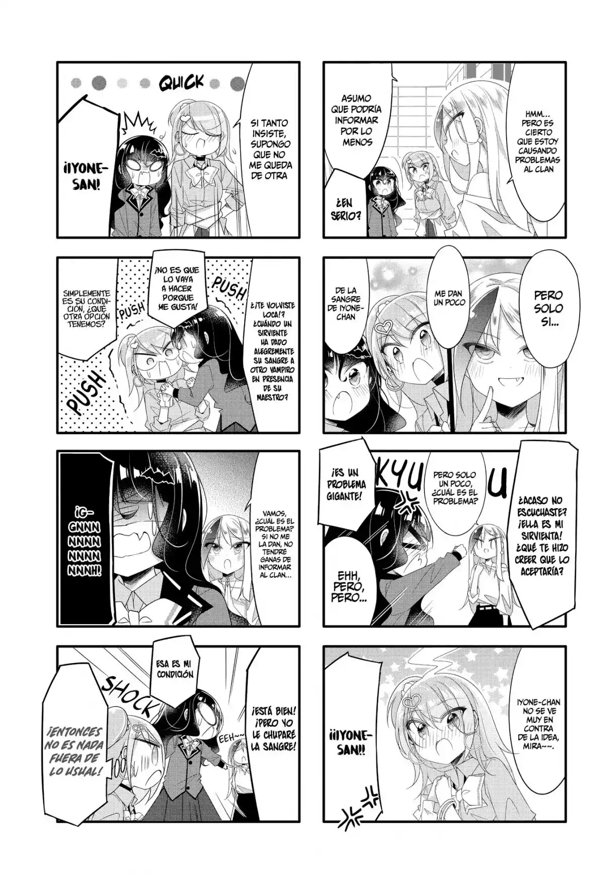 Gyaru To Nekura No Kyuuketsu Kankei - Capítulo 18 - Página 8 - LectorTMOo