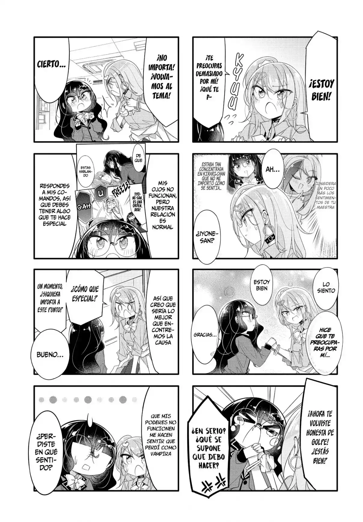 Gyaru To Nekura No Kyuuketsu Kankei - Capítulo 19 - Página 4 - LectorTMOo