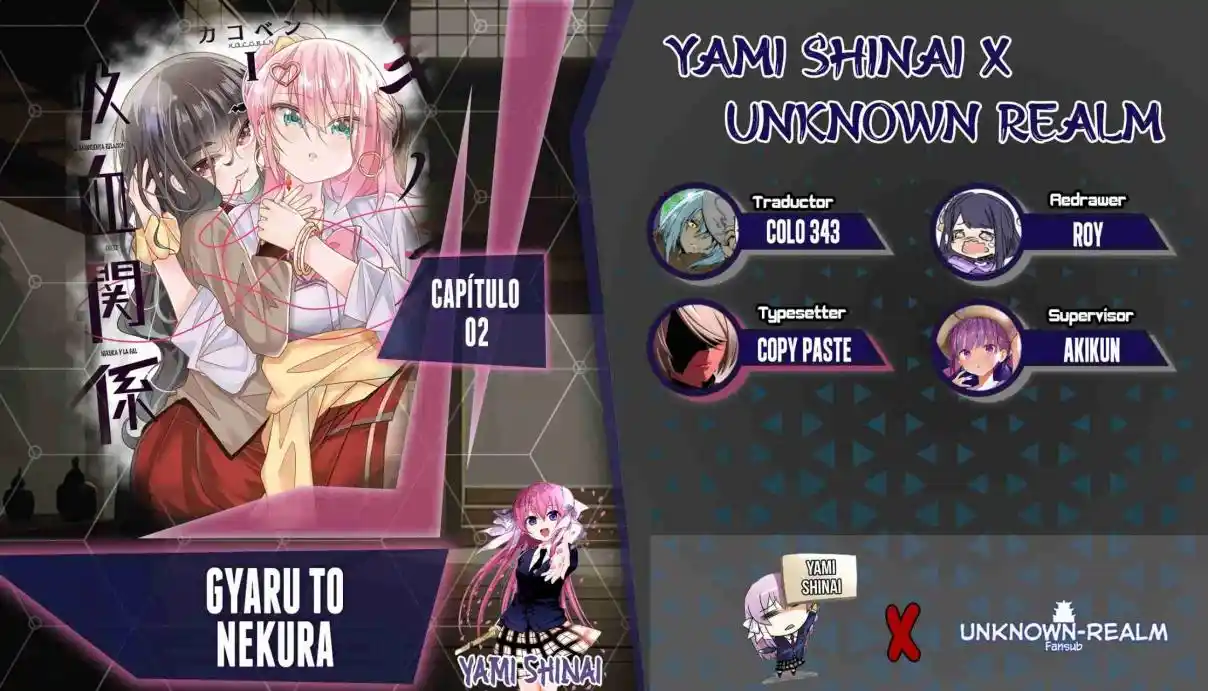 Gyaru To Nekura No Kyuuketsu Kankei - Capítulo 2 - Página 1 - LectorTMOo