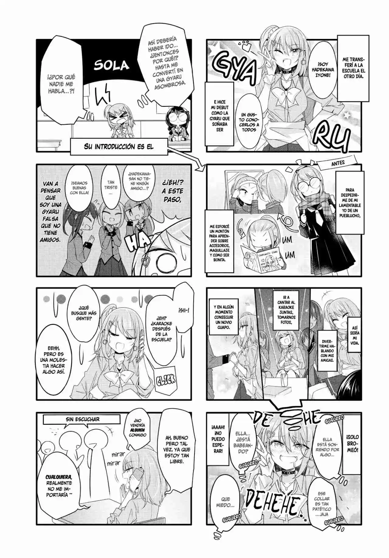 Gyaru To Nekura No Kyuuketsu Kankei - Capítulo 2 - Página 4 - LectorTMOo