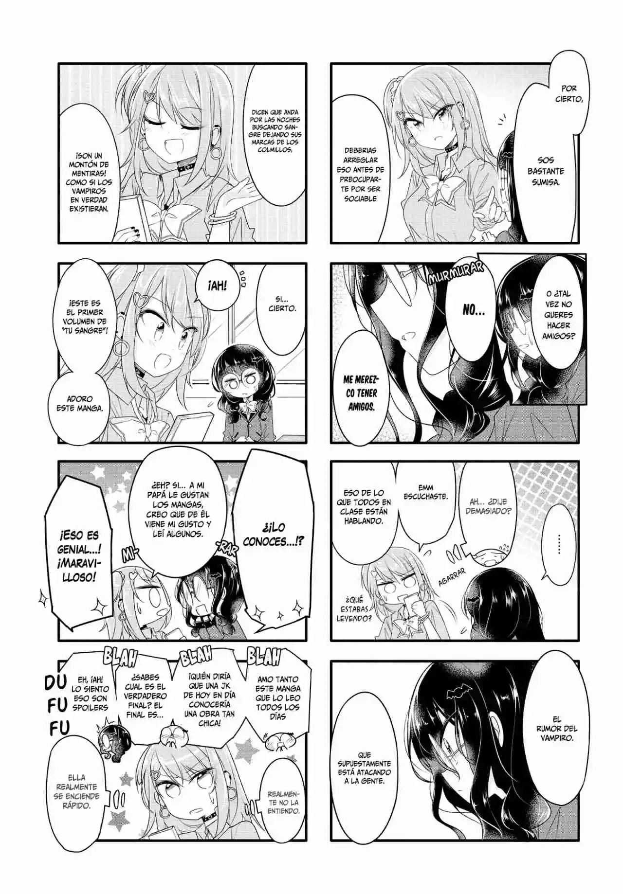 Gyaru To Nekura No Kyuuketsu Kankei - Capítulo 2 - Página 8 - LectorTMOo