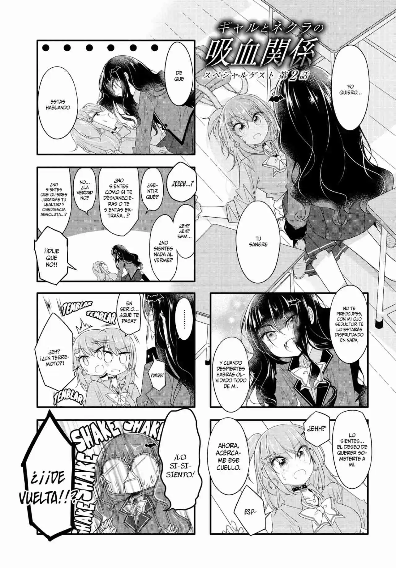 Gyaru To Nekura No Kyuuketsu Kankei - Capítulo 3 - Página 2 - LectorTMOo