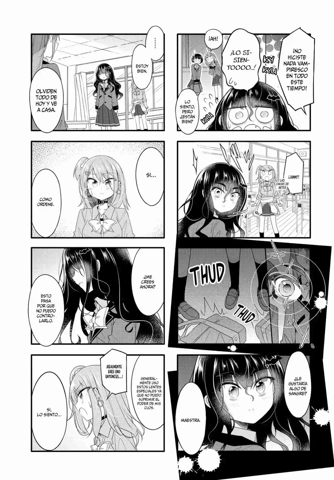 Gyaru To Nekura No Kyuuketsu Kankei - Capítulo 3 - Página 4 - LectorTMOo