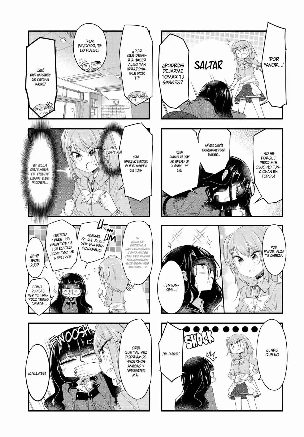 Gyaru To Nekura No Kyuuketsu Kankei - Capítulo 3 - Página 6 - LectorTMOo
